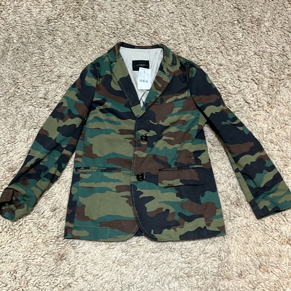 NWT J Crew Crewcuts Camo Boys Ludlow Blazer 7 Style 50527